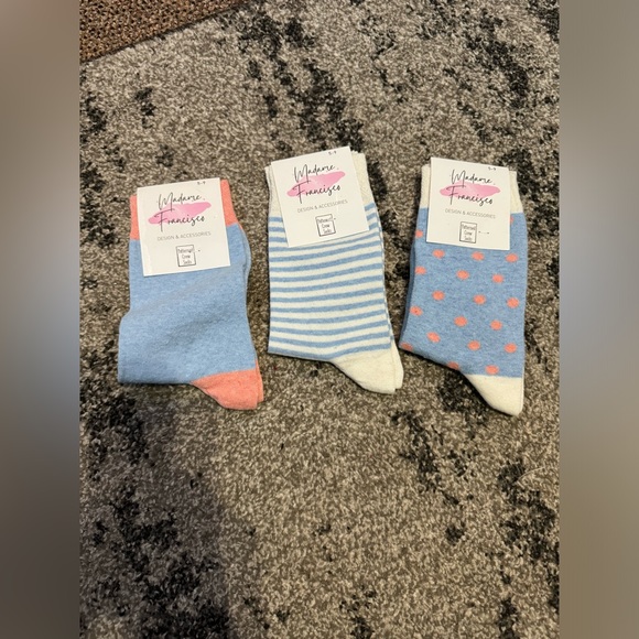 Cute blue design socks - Picture 5 of 5